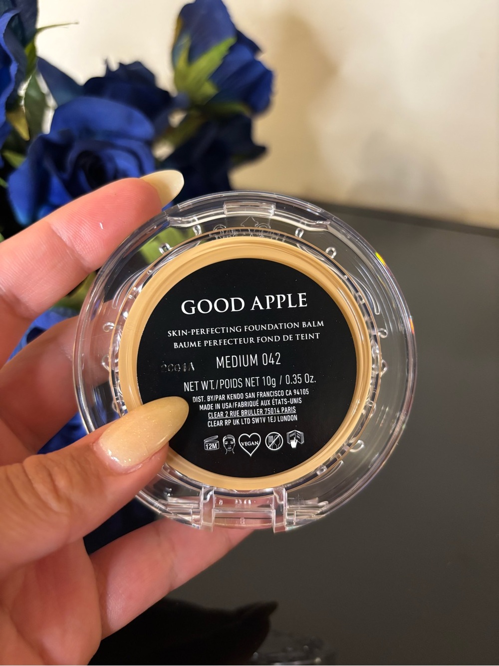 NWT KVD Beauty Good Apple Skin Perfecting Foundation Balm - Medium 042 - Picture 5 of 9